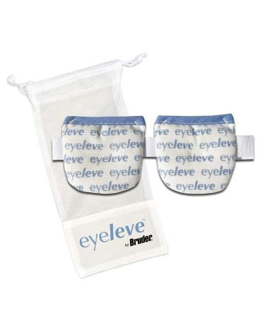 Eyeleve Contact Lens Compress | Improves Comfortable Lens Wear Time | Moist Heat Compress Relieves Dryness and Irritation
