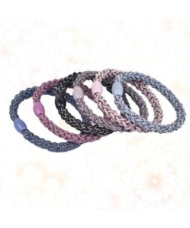 20 Pieces Fashion Braided Hair Ties | Elastic Ponytail Holders | Colorful Hair Accessories for Women & Girls - Buy Online on GoSupps.com