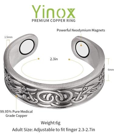 Magnetic Therapy Joint Bone Ring | Arthritis & Migraine Relief Jewelry | Gift Box Included - Buy Online on GoSupps.com