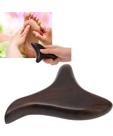Verdant Touch Gua Sha Tool | Wooden Foot Scraping Board for Acupuncture & Body Massage - Buy Online on GoSupps.com