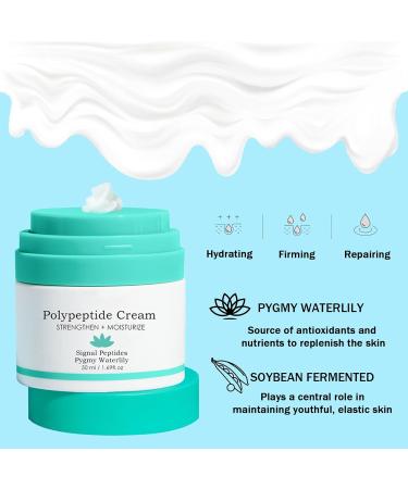 Face Serum Skin Care Gifts Texture and Firmness Polypeptide Cream with Vitamin E Super Face Moisturiser Pygmy Waterlily Cream for Dark Skin Reduce Fine Lines & Redness Face Cream for Women - Buy Online on GoSupps.com