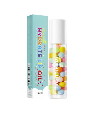 Huile hydratante pour les l vres Huile hydratante pour les l vres | pour s ches et gerc es - Brillant naturel hydratant non collant de 5 ml pour le
