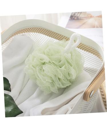 NOLITOY 4pcs Bath Sponge Set | Large Mesh Pouf Shower Ball | Soft & Durable Bath Sponges for Luxurious Cleansing - International Shipping Available - Buy Online on GoSupps.com