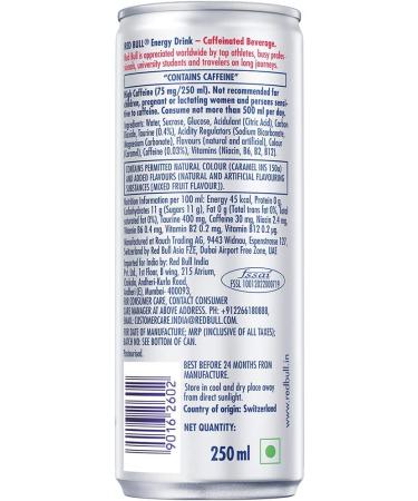 Red Bull Energy Drink Can 250 ml - Buy Online on GoSupps.com