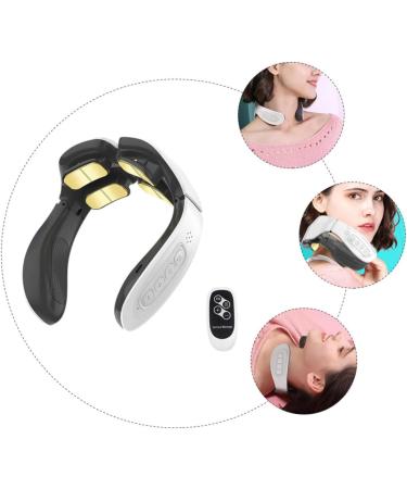Neck Massage Device Set - Knette Massager for Back & Cervical Spine Care | White Office Health Gear | Perfect Gifts - Buy Online on GoSupps.com