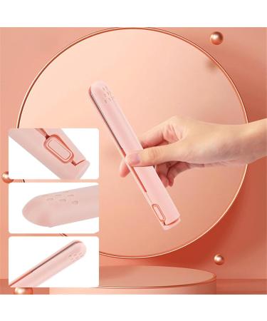 Mini Dual-Purpose Curling Iron ceramic Mini Hair Curler Mini Curling Iron for Short Hair 2 In 1 Mini Curling Wand Curling and Straightening Iron Hair Straightener Curling Iron (D) - Buy Online on GoSupps.com