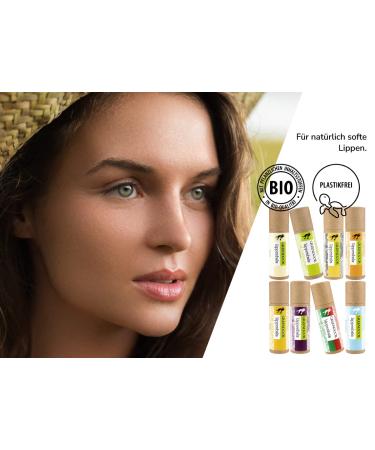Greendoor Plastic-Free Lip Care Set | 8 Nourishing Natural Lip Balm Pencils with Organic Jojoba Oil | Eco-Friendly Lip Protection Savings Set - Buy Online on GoSupps.com