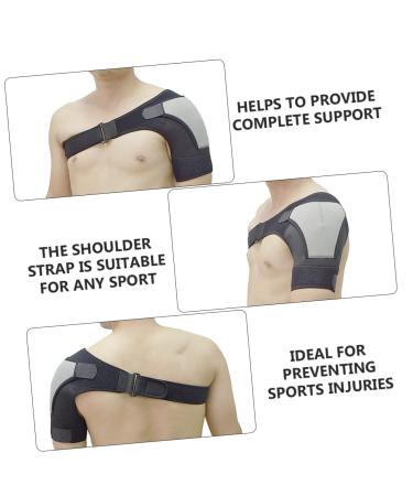 FOMIYES Shoulder Pads Arm Immobilizer & Stabilizer | Shoulder Brace & Support Sleeve for Posture & Fitness - Premium Nylon Design - Buy Online on GoSupps.com