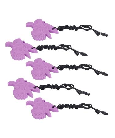 Pack Sensory Chew Necklace for Toddlers - Medium Purple Chew Pendant | Portable Anxiety Relief & Wide Application - Buy Online on GoSupps.com
