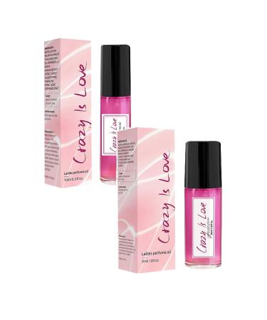 Fresh Fragrance Women's Roller Perfume for Body/Hair Long-lasting Pheromones Perfumes for Women Small Size Portable Bottle Perfume for Dating&Outdoor Travel (small+large) 0.33 Fl Oz (Pack of 1)