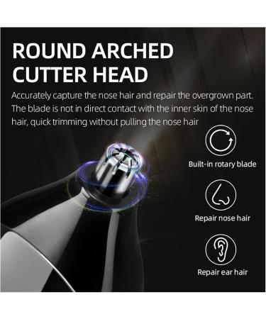KM-1407 Rechargeable Electric Nose Hair Clipper & Multifunctional Men s Hair Trimmer - Buy Online | International Shipping Available - Buy Online on GoSupps.com