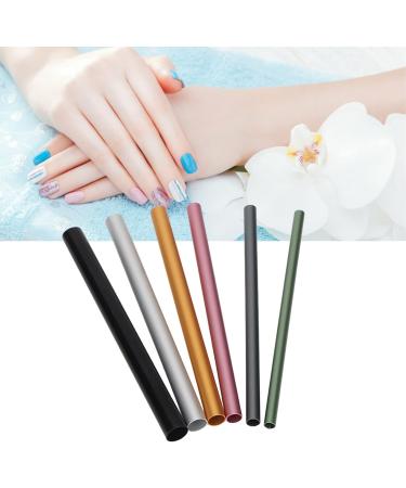 Nail Tip Form Rod 5 Box Acrylic Nail C Curve Shaping Stick Aluminum UV Gel Nail Tip Shaping Rod Tube for Nail Extension - Buy Online on GoSupps.com