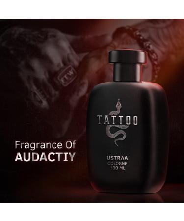 Tattoo Cologne Perfume for Men Audacity meets Fragrance Strong | edgy | long-lasting perfume - 100 ml - Buy Online on GoSupps.com