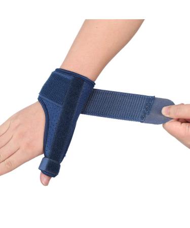 Buy Reversible Thumb Spica Splint - Copper Compression Brace for Thumb Fracture & Joint Support - Lightweight & Breathable (Navy Blue) - International Shipping - Buy Online on GoSupps.com