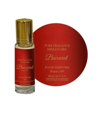 Maison De Paris Extrait De Parfum 3.4oz + Red Baccara 3.4oz + Bacarrat Rogue 540 Roll On Body Oil unisex (12ml) (Pack of 3) (inspired by BACARRAT ROGUE 540) - Buy Online on GoSupps.com