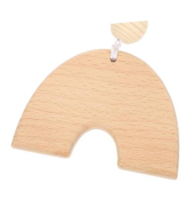 4pcs Baby Gym Calming Wood Toys Set | Infant Stroller Hanging Toys | Newborn Accessories - Buy Online on GoSupps.com