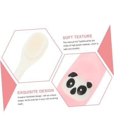 Healvian 12 STK Kids Travel Toothbrush Set - Ergonomic Comfortable Manual Toothbrushes for Children - Beautiful Design for Girls - Perfect for Suitcase Travel - Buy Online on GoSupps.com