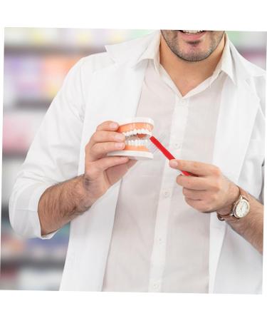 Minkissy 4-Piece Double-Sided Toothbrush Set | Prosthesis Cleaner & Denture Retention Tools | Travel-Friendly Oral Care Solutions - Buy Online on GoSupps.com