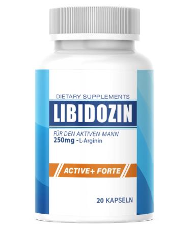 NEW: LIBIDOZIN capsules EXTRA STRONG the immediate effect for men with L-arginine and zinc high-dose booster for men