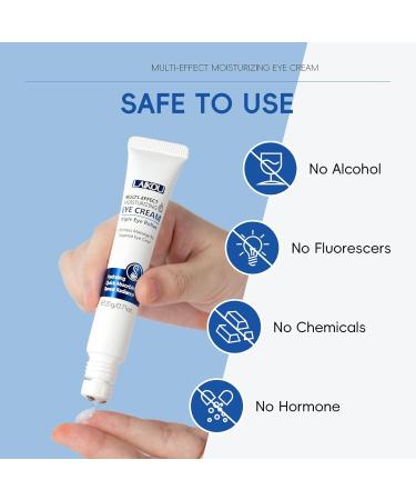 Uner Eye Cream with Roller Cream for Dark Circles and Puffiness Uner Massage Cream to Reduce Wrinkles Fine Lines Firm Eyes Tighten Eye Skin for Men and Women - Buy Online on GoSupps.com