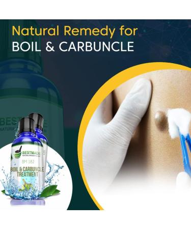 Buy Maximum Strength Natural Boil & Carbuncle Drops - Effective Boil Relief Liquid Worldwide Shipping - Buy Online on GoSupps.com