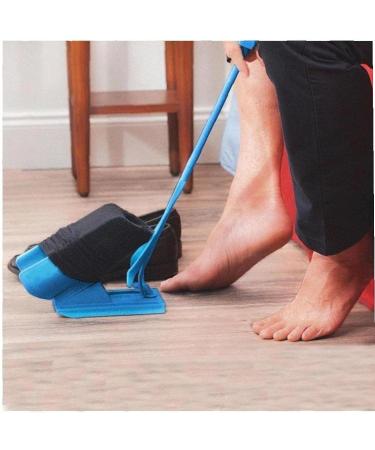 Elderly Sock Aid Helper | TOSSPER Sock Slider Tool for Seniors & Pregnant Users - Easy On/Off without Bending - Buy Online on GoSupps.com