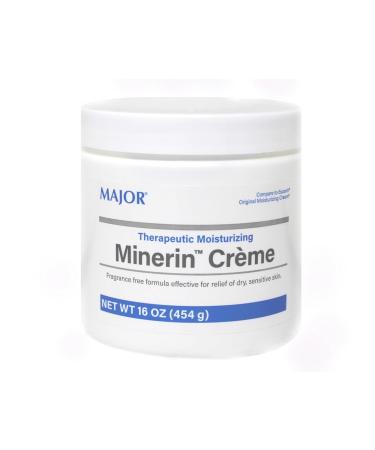 Major Therapeutic Moisturizing Minerin Creme 16 Oz. - Buy Online on GoSupps.com