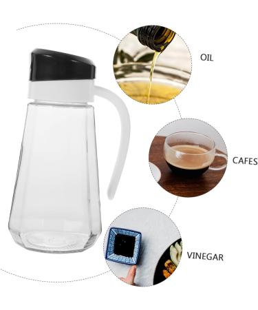 Zerodeko Large Capacity Oil Pot Oil Holder 1pc Oil Can Plastic Vinegar Glass Creative Oil Bottle Vinegar Bottle - Buy Online on GoSupps.com