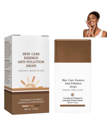 Drunk Elephant Bronzer Drops Seren Liquid Bronz Cream Bronzing Drops Drunk Elephant Anti-Pollution Bronzing Drops Bronzing Serum against Fine Fake Tan Peptide Serums for Create Tanned Haut