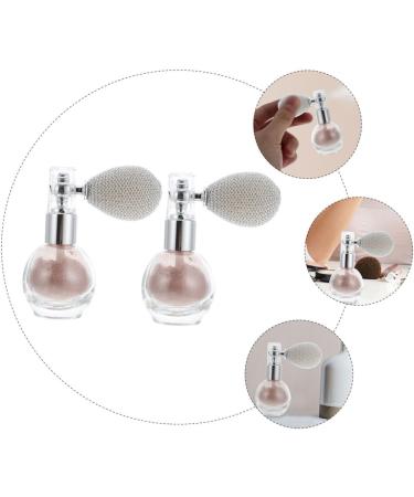 Angoily 4 Pcs Spray Glitter Highlighters Mist Spray Bottle for Hair Makeup Powder Spray Tool Cosmetic Shine As Shown 2x2pcs 7.5x6cmx2pcs - Buy Online on GoSupps.com