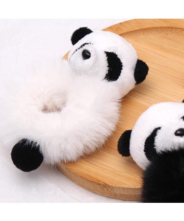 Cute Panda Elastic Hair Ties Cartoon Animal Ponytail Holders Accessories Lovely Hair Scrunchie Hair Styling Hair Pins - Buy Online on GoSupps.com
