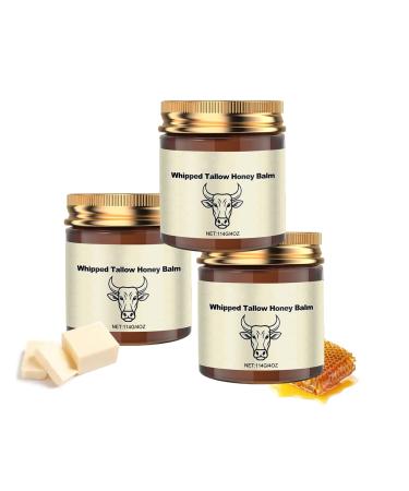 CongRong Beef fat for the skin Honey balm with whipped beef fat Natural moisturizing cream Deeply hydrating Nourishing and repairing Body and face cream for