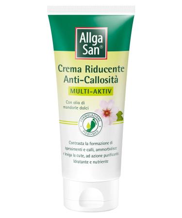 Allga San Multi Aktiv Anti-Callus Cream - Foot Cream, Calluses and Duroni 100 ml Moisturizing for Dry Feet and Heels with Sweet Almond Oil to Soften