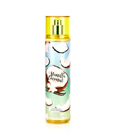 Body Mist for Women Long-Lasting Body Spray Refreshing Scented Perfume Fragrance 8 Fl Oz VANILLA COCONUT