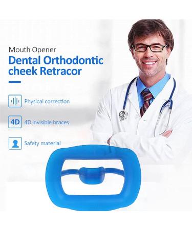 Buy 10PCs Blue Silicone Retractor - Dental Mouth Opener for Front Tooth Care & Orthopedic Therapy - International Shipping - Buy Online on GoSupps.com