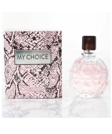 My Choice for Women Perfume - 100ml / 3.4 Fl Oz Eau De Parfum Vaporisateur Spray - Long Lasting Orchid Patchouli Toffee Oil From France