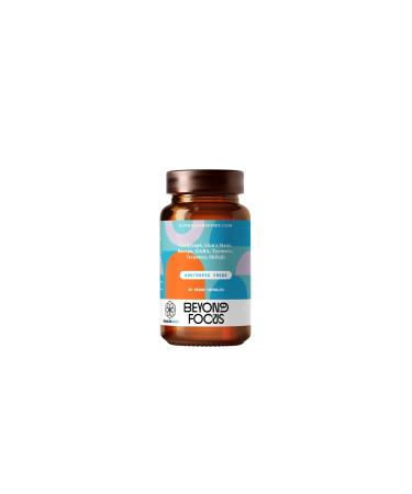 Ultra Life Sport - Beyond Focus Organic Mushroom Supplement - 30 Capsule Brain Supplements for Memory and Focus - 100% Vegan Non-GMO - Memory Booster with Bacopa Cordyceps & Lion s Mane