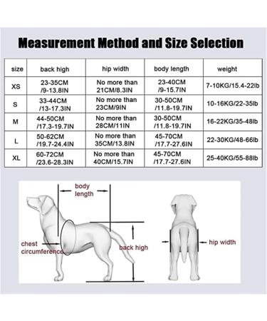 Adjustable Height Rear Leg Support Wheelchair Hind Leg Dog Wheelchair Pet Dog Rehabilitation Wheelchair Suitable for Adult Dogs (Size : XS) X-Small - Buy Online on GoSupps.com