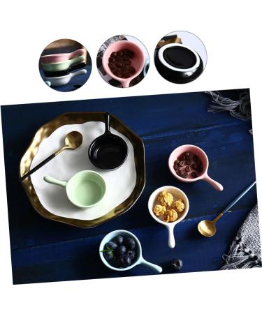 Ciieeo Side Dish Bowl Condiments Server Small Ceramic Bowl Small Sauce Cups Soy Sauce Bowls Appetizer Plates Pinch Bowls Dipping Sauce Dishes Ketchup Bowl Japanese-Style Seasoning Bowl Size 1 Pink - Buy Online on GoSupps.com