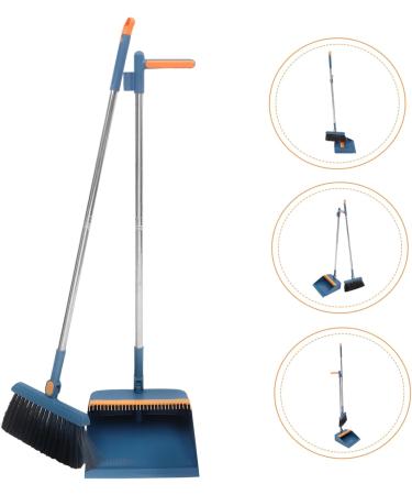 Beaupretty Long Handle Cleaning Broom & Dustpan Set - Stainless Steel Floor Cleaning Tool for Home & Office - Buy Online on GoSupps.com
