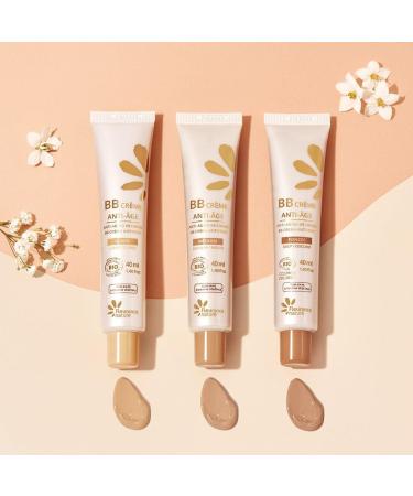 Triplo Fleurance Nature- BB cr me anti-age Bio- 40ml- Certifi Cosmos Ecocert- soin visage femme hydratant- creme hydratante femme bio (medium 3 unit s) - Buy Online on GoSupps.com