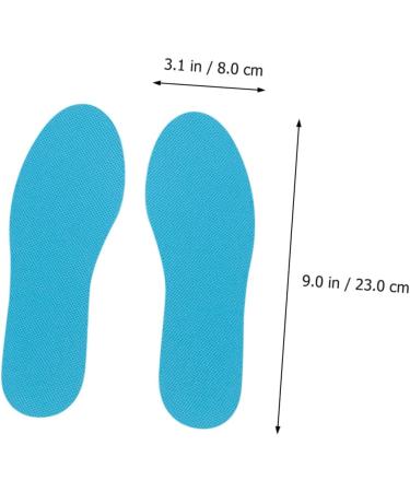 FRCOLOR Cuttable Child Insoles - Double-Sided Shoe Pads Anti-Wear & Shock-Absorbing Foot Care Cushions - Universal Fit Blue 23x8x0.4 cm - Buy Online on GoSupps.com
