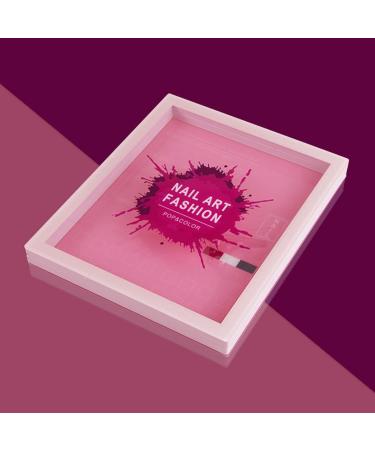 39 Color Nail Color Card & Pattern Display Book | Professional Magnetic Closure Nail Color Ads & Diagram - Buy Online on GoSupps.com