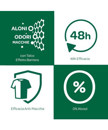  Borotalco Borotalco Invisible Roll-On Deodorant for Men with Protective Talc Stain Resistant Alcohol Free Musk Scent 72H Effectiveness - 4 x 50ml - Amazon Exclusive - Buy Online on GoSupps.com