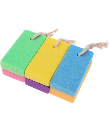 MAGICLULU Lot de 2 Gommages Exfoliants pour Les Pieds en Pierre pour Le Bain pour liminer Les Peaux Mortes pour Hommes Et Femmes Diff rentes Couleurs Disponibles 6 Pi ces - Buy Online on GoSupps.com