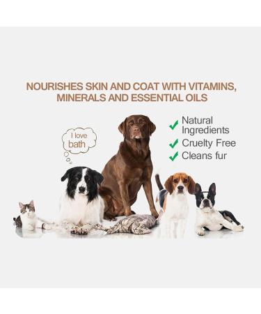 Pet Essences I 20ml Rinse Pet Hair Cleanser Essences I Deep Moisturization Hair Cleanser I Refreshing Pet Hair Care for Dog Cat Puppy Kitten Smoothing Results - Buy Online on GoSupps.com