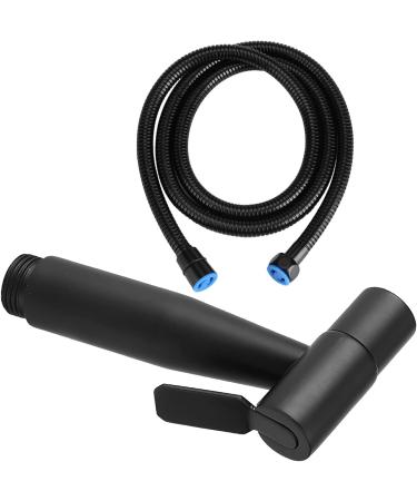 Stainless Steel Black Handheld Bidet Sprayer Kit for Cloth Diapers - International Shipping - Buy Online on GoSupps.com