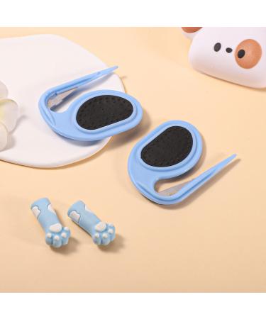 2-Piece Knot Comb Set for Cats & Dogs | Effective Hair Removal Tool for Knotted & Loose Fur | Pet Grooming Accessories (Blue) - Buy Online on GoSupps.com