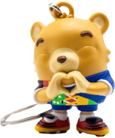 Buy UEFA Euro 24 Keyring Mascot Heart - Official Euro 2024 Merchandise | Fast International Shipping - Buy Online on GoSupps.com