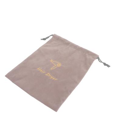 Healeved 2pcs Hair Dryer Bag for Travel Velvet Bags Canvas Makeup Bag Travel Blow Dryer Hairdyrer Sac Cloth